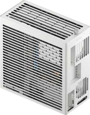 HAVN HS 420 VGPU PC-kompiuterio korpusas, Midi-Tower, E-ATX, Tempered Glass, PCIe 5.0 Riser Kabelis – baltos spalvos