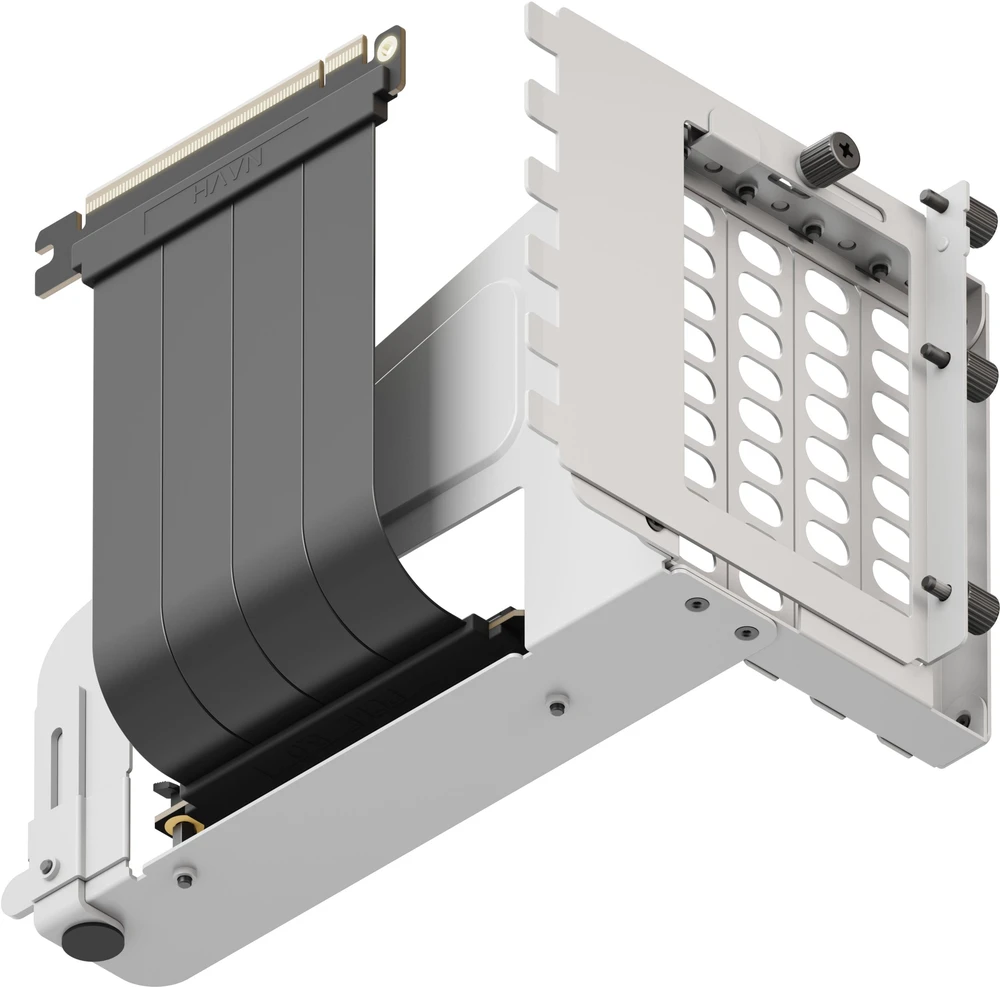 HAVN vertikalus GPU laikiklis su PCIe kabeliu