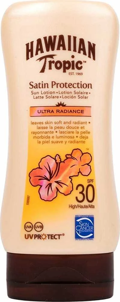 Hawaiian Tropic Satin Protection Ultra Radiance losjonas nuo saulės Spf30 180ml