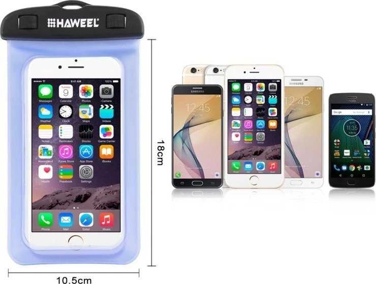 Haweel Cover povandeninis dėklas, skirtas Samsung Sony Huawei LG Xiaomi Oppo / HWL-7002L