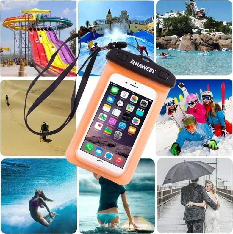 Haweel Cover povandeninis dėklas, skirtas Samsung Sony Huawei LG Xiaomi Oppo / HWL-7002L