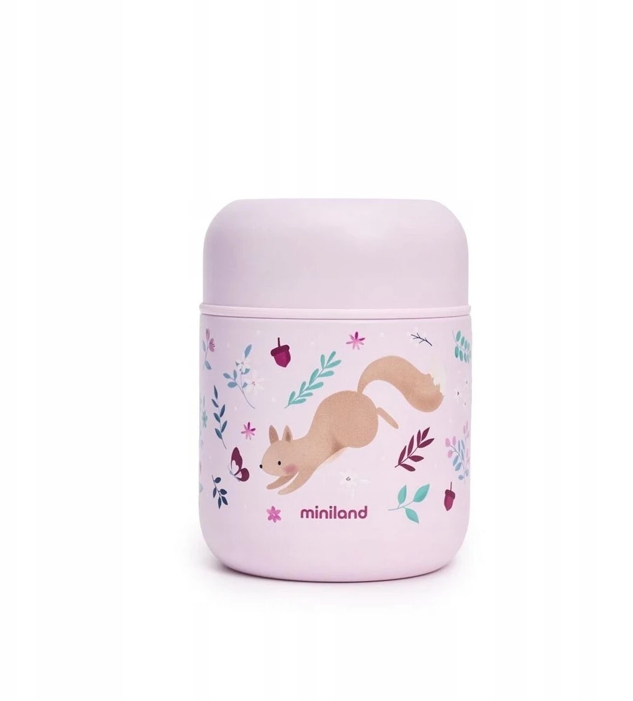 Haxe Miniland Dreamland Crvsh termosas mini patiekalams 280 ml - voverėms