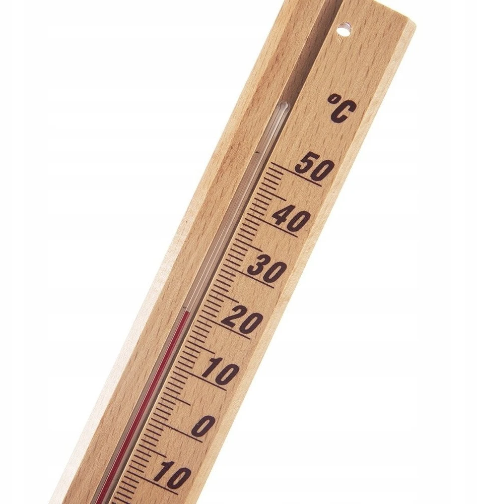 Haxe Orion Medinis termometras 20 cm - vidaus ir lauko temperatūros matavimui