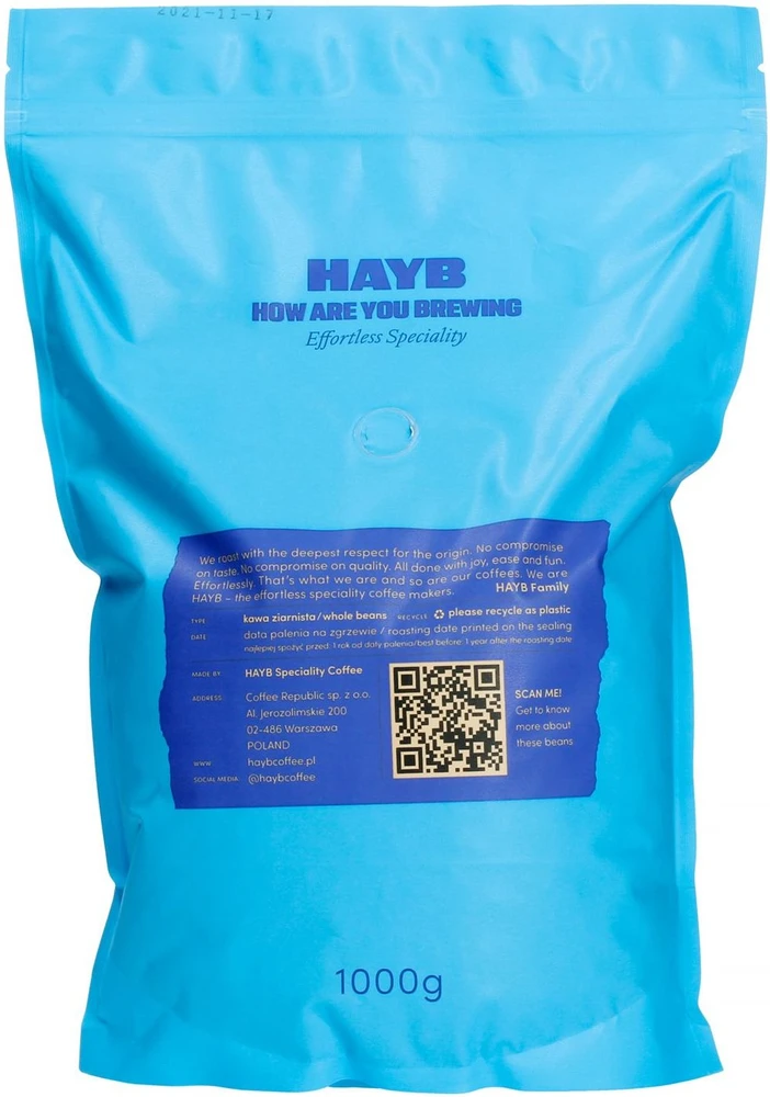 HAYB - SIE PRZELEWA Klasyk Natural Filter 1kg