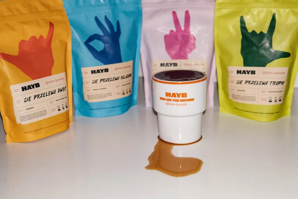 HAYB Sie Przelew Kavos pupelių pradinė pakuotė 4 x 250 g