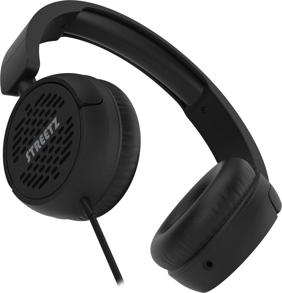 HC210 ausinės STREETZ, mikrofonas, garsumo reguliavimas, USB-C, juodos / HC210-BLK / 6612120