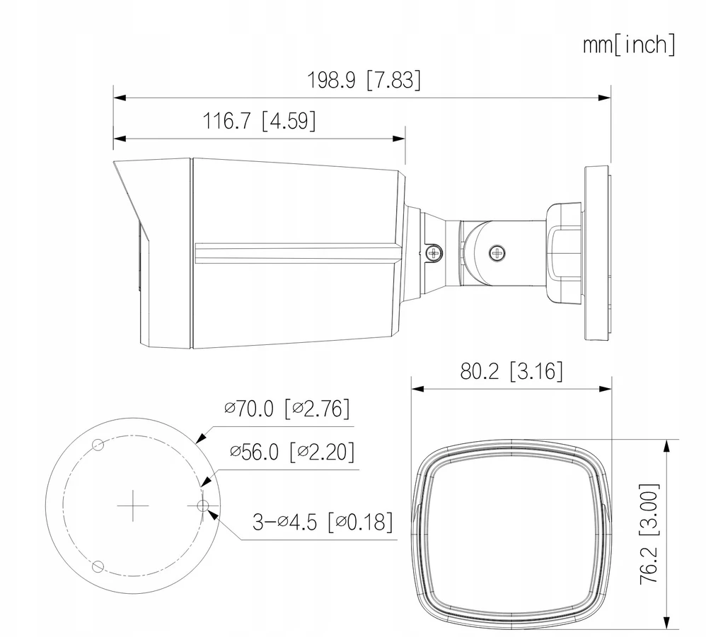 HDCVI KAMERA DAHUA HAC-HFW1500TLM-0280B-S3-DIP