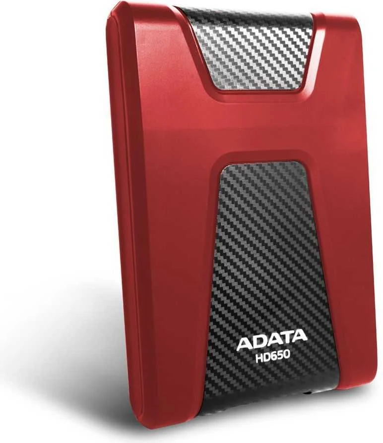 Išorinis kietasis diskas Adata HD650 2TB 2.5" Raudonas