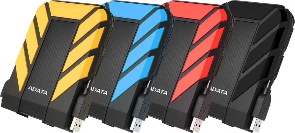 ADATA HD710P 1000 GB, 2.5", USB 3.1 (atgal suderinama su USB 2.0), Raudona