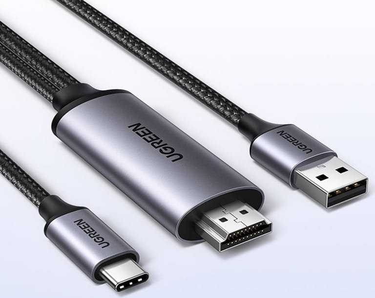 HDMI adapteris į USB-C Ugreen CM773 4k 60Hz 5V 1A