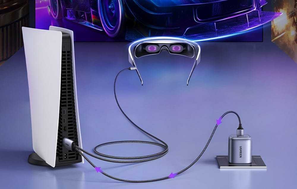 HDMI adapteris į USB-C Ugreen CM773 4k 60Hz 5V 1A
