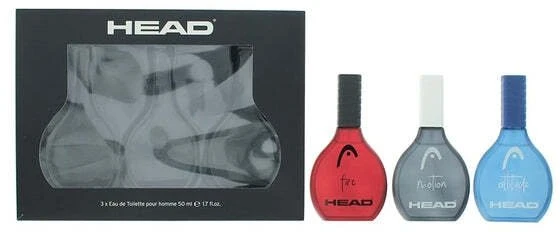 HEAD Fire rinkinys vyrams (EDT Fire, 50 ml + EDT Motion, 50 ml + EDT Attitude, 50 ml)