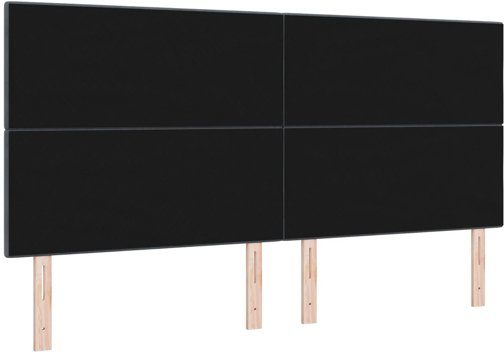 LED galvūgalis su LED juostelėmis Pilka 200 cm Aksomas