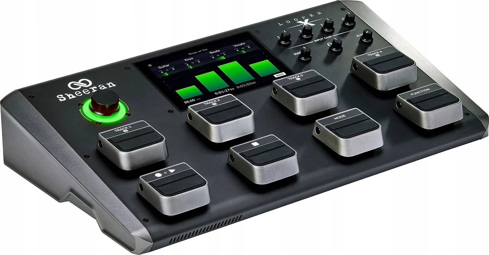 Garso Įranga - Looperis HeadRush Sheeran Looper X 32-bit Jutiklinis Ekranas Grafitas