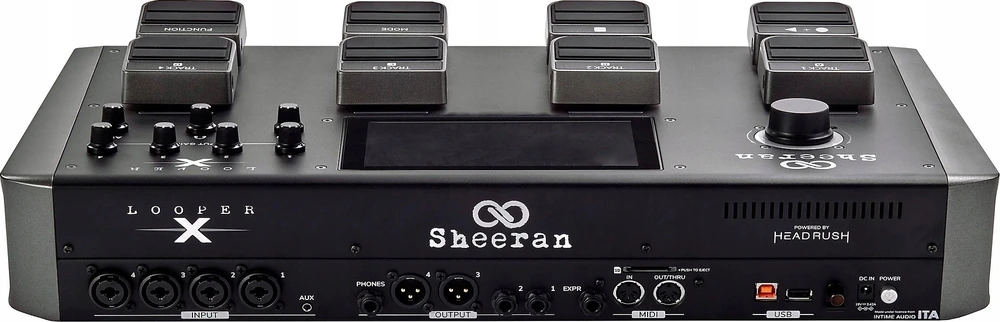 Garso Įranga - Looperis HeadRush Sheeran Looper X 32-bit Jutiklinis Ekranas Grafitas