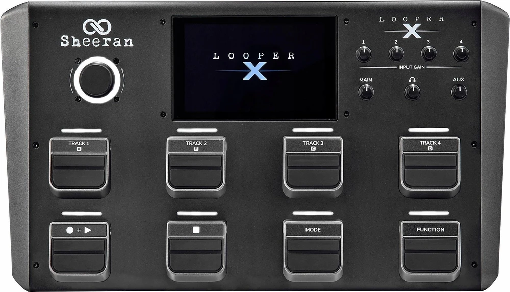 Garso Įranga - Looperis HeadRush Sheeran Looper X 32-bit Jutiklinis Ekranas Grafitas