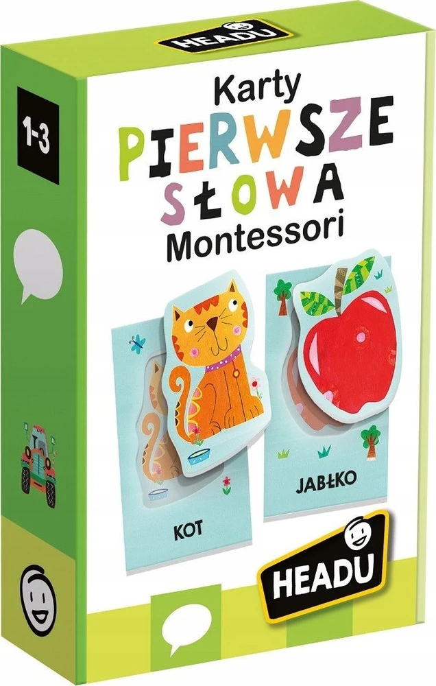 Dėlionė *****HEADU Montes.PL Pirmieji žodžiai 1-3 metų amžiaus 53146