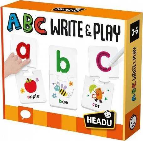 *****HEADU Ucz się alfabetu,pisz i rysuj 3-6 54372