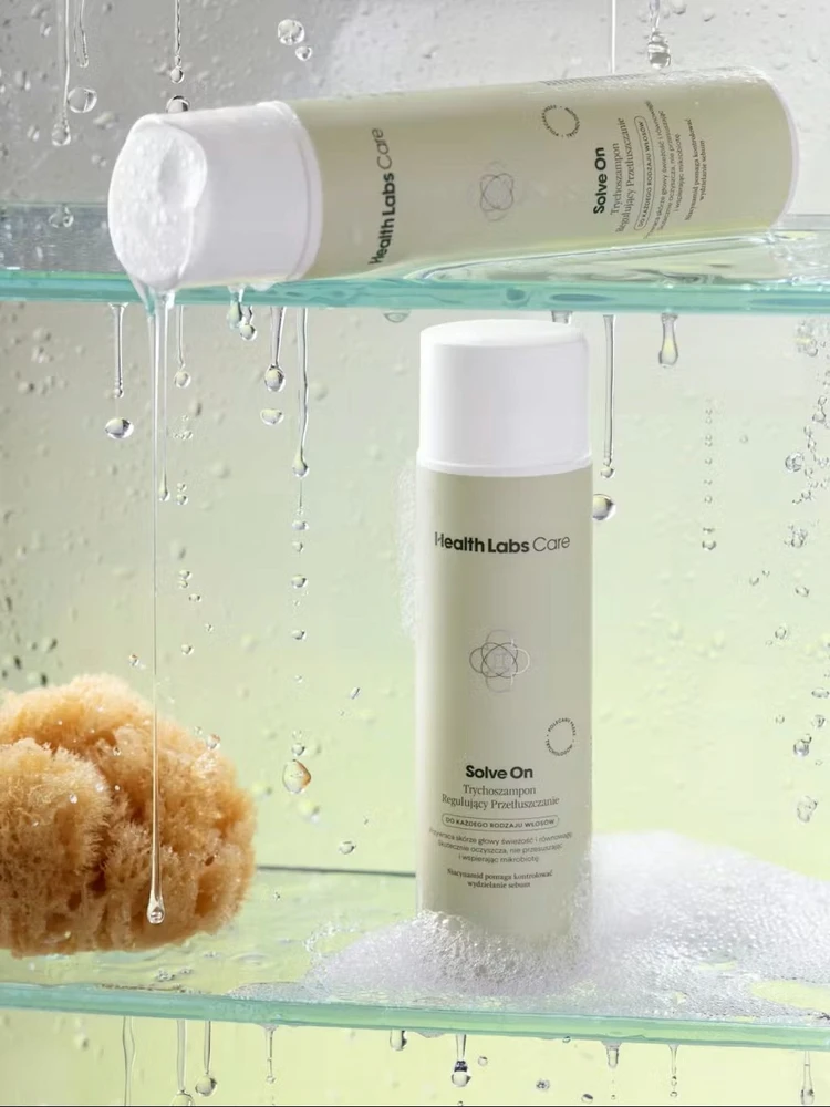 Healthlabs „Solve On“ tricho šampūnas, reguliuojantis riebalų išsiskyrimą, 250 ml