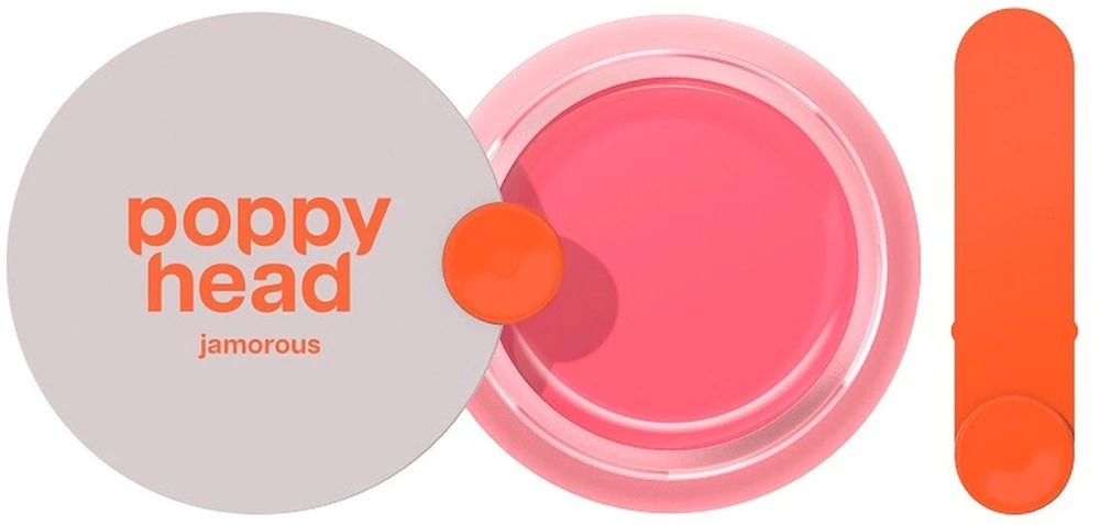 Poppy Head Jamorous balsam-maska do ust su kolorem 01 Poptail 10g