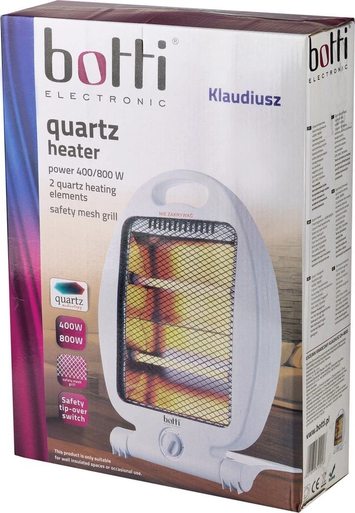 Heater Botti A QH 80 -KVARINIAI KLAUDAI
