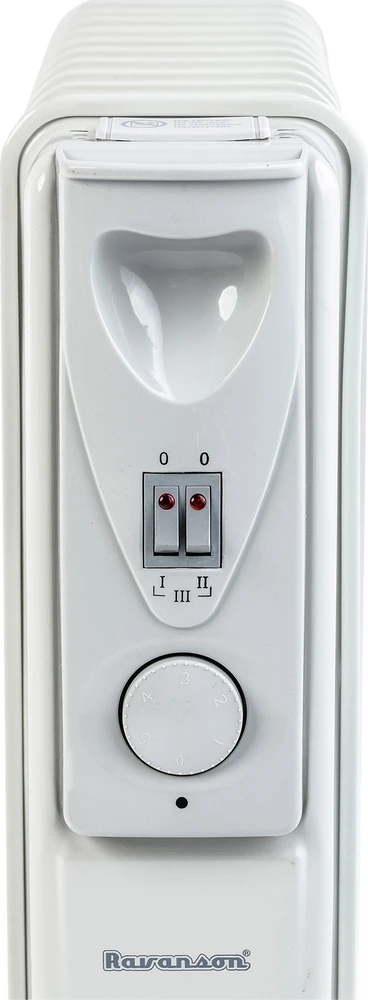 Elektrinis šildytuvas - Ravanson OH-11 2500W Baltas, Sidabrinis