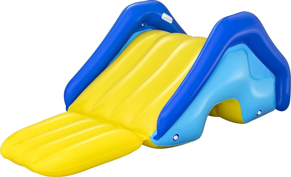 Bestway baseino čiuožykla, PVC, integruotas vandens purkštuvas, 247 × 124 × 100 cm, 52453