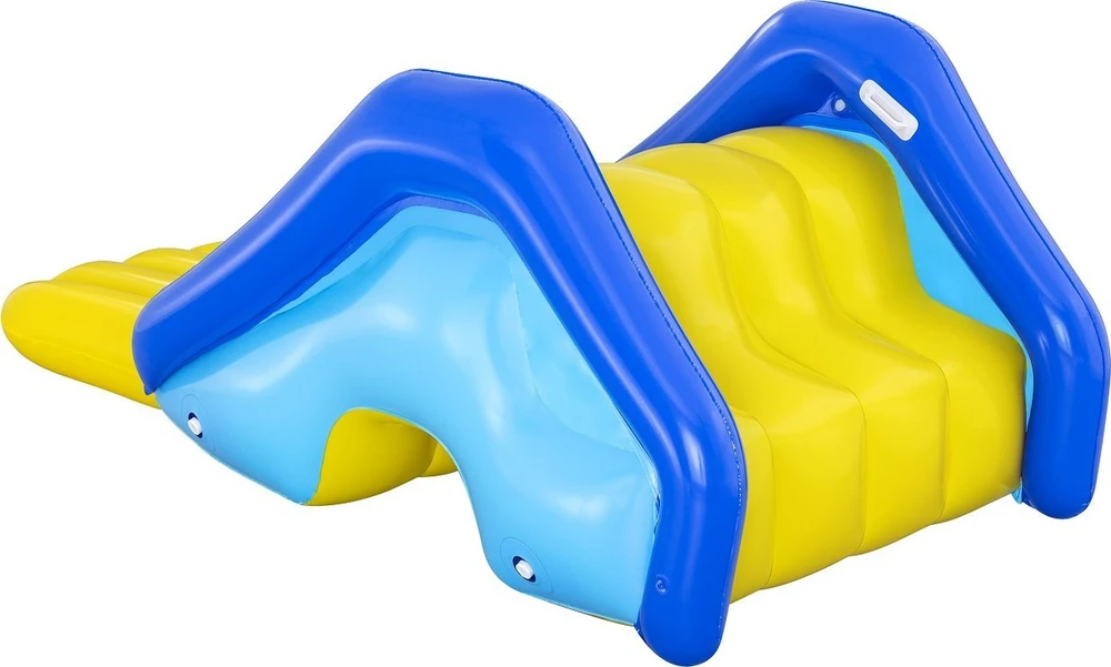 Bestway baseino čiuožykla, PVC, integruotas vandens purkštuvas, 247 × 124 × 100 cm, 52453