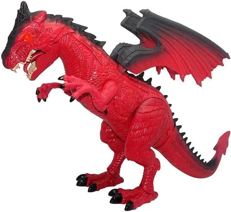 Hedo Mighty Megasaur 30 CM Baterija valdomas vaikštantis drakonas