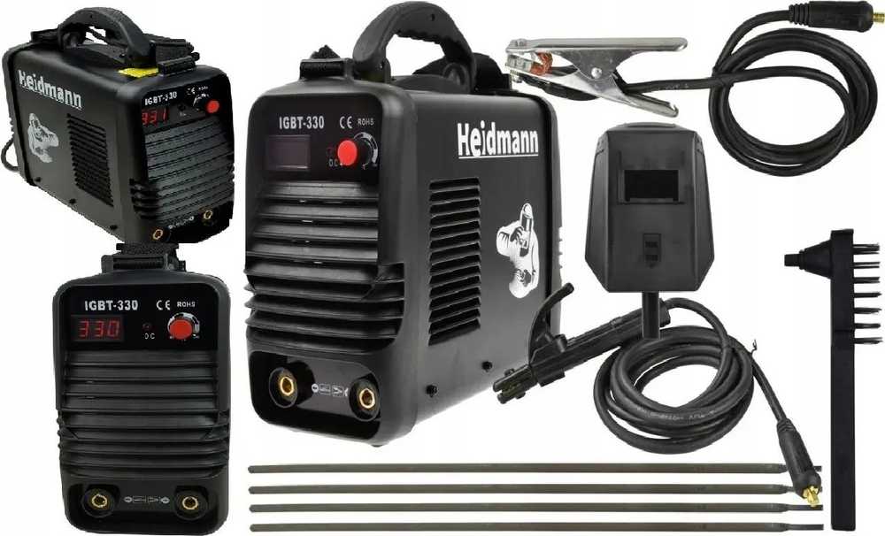 Heidmann Spawarka inwertorowa 330 IGBT NAUJAS (1)
