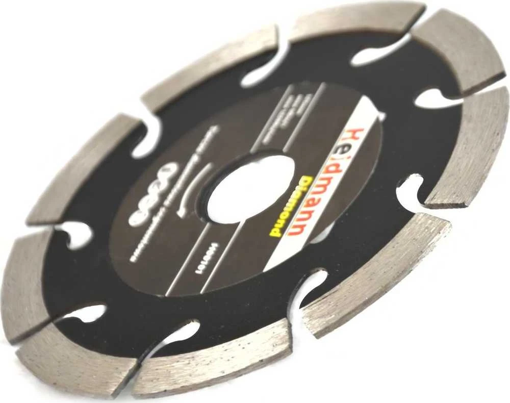 Geko Heidmann Segmentuotas deimantinis diskas 125x22,2x10mm (H00101)