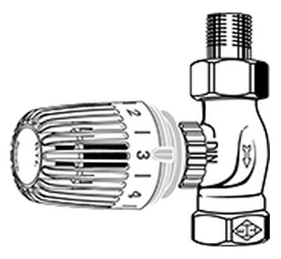 Heimeier Grįžtamos temperatūros ribotuvas RTL (R1/2) d1/2'' T.