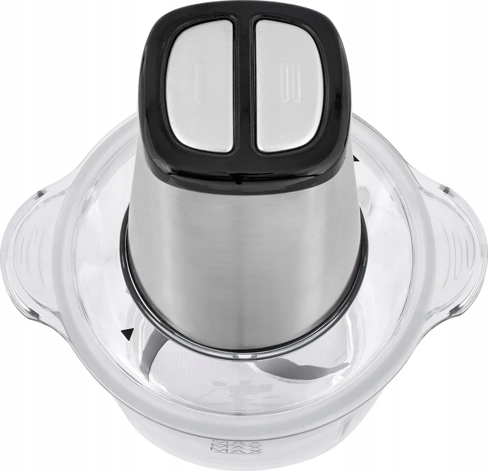 Heinrichs Maisto Smulkintuvas - HEINRICH HMZ 8850 G Elektrinis 2L Inox Smulkintuvas, Didelės Galios, Kompaktiškas Dizainas