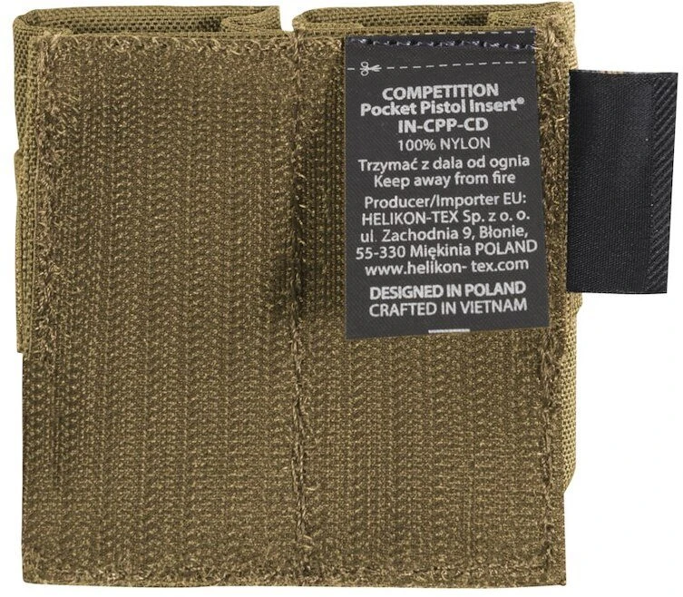 Helikon-Tex COMPETITION Pocket Pistol Insert® - Coyote
