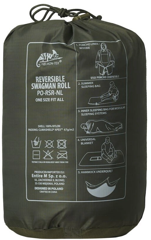 Helikon-Tex Dwustronny Swagman Roll - Mitchell Camo Leaf / Mit