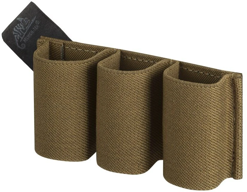 Trigubas elastingas įdėklas pistoleto dėtuvėms Helikon-Tex, Coyote