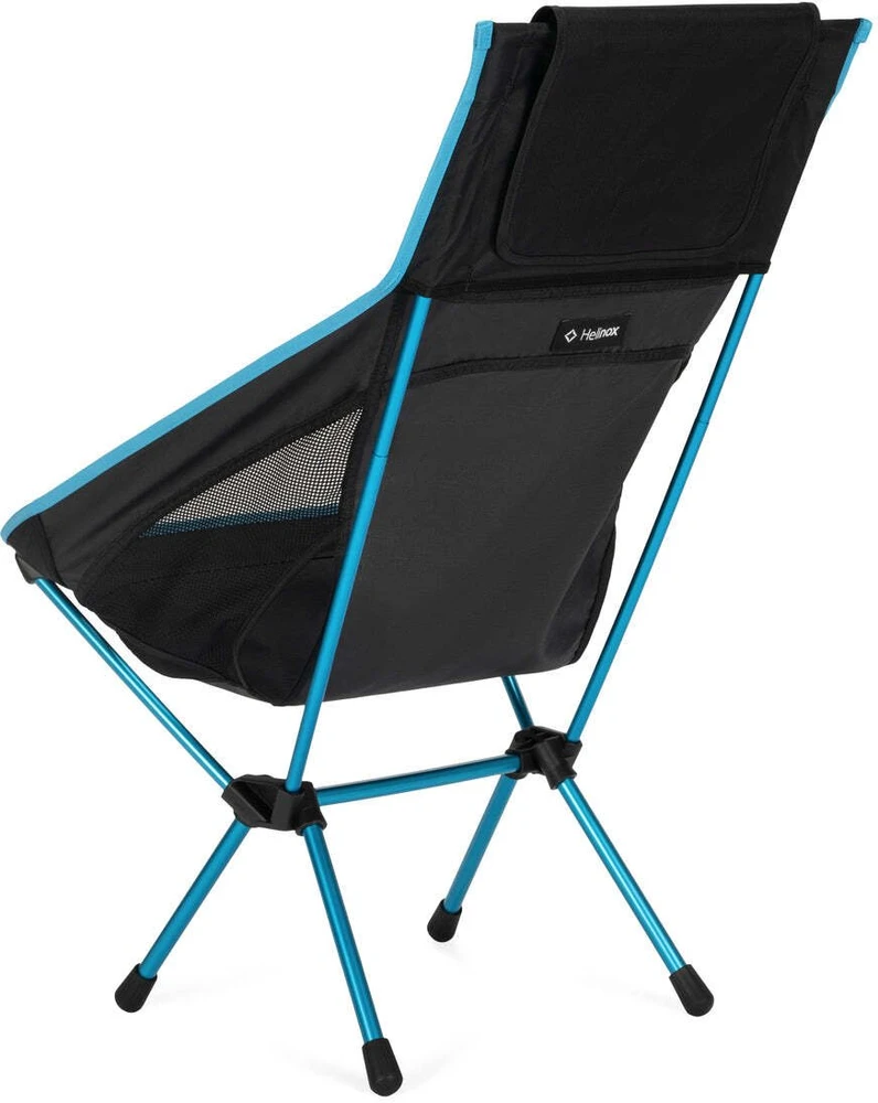 Helinox Chair One Highback (RE) 4 kojų stovyklavimo kėdė, juoda, mėlyna
