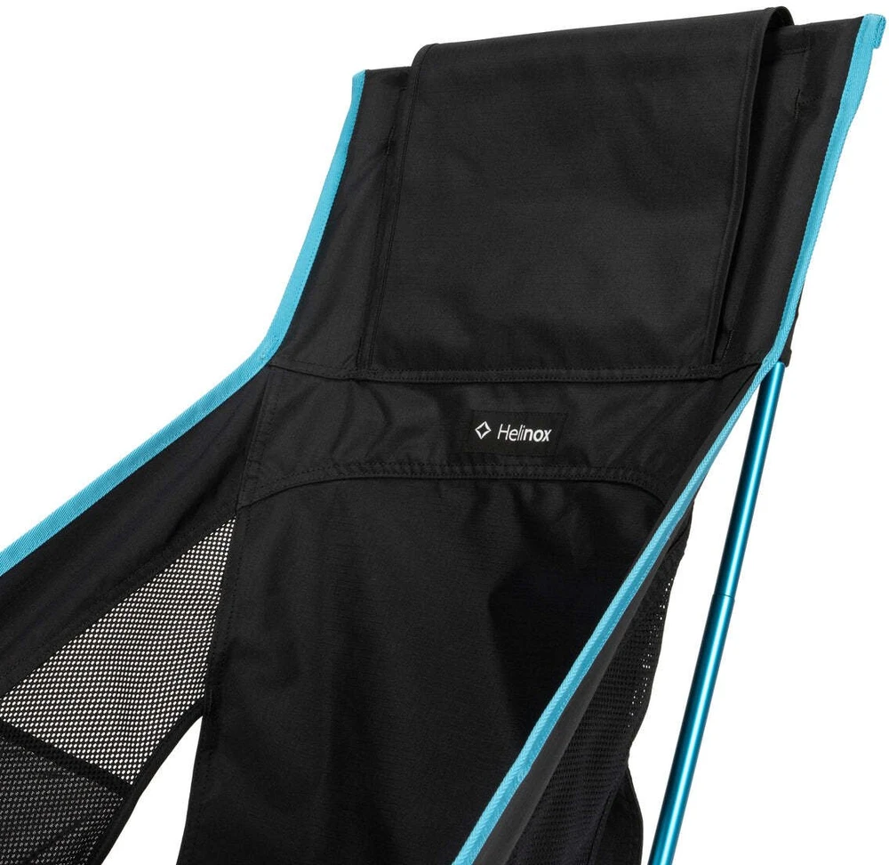 Helinox Chair One Highback (RE) 4 kojų stovyklavimo kėdė, juoda, mėlyna