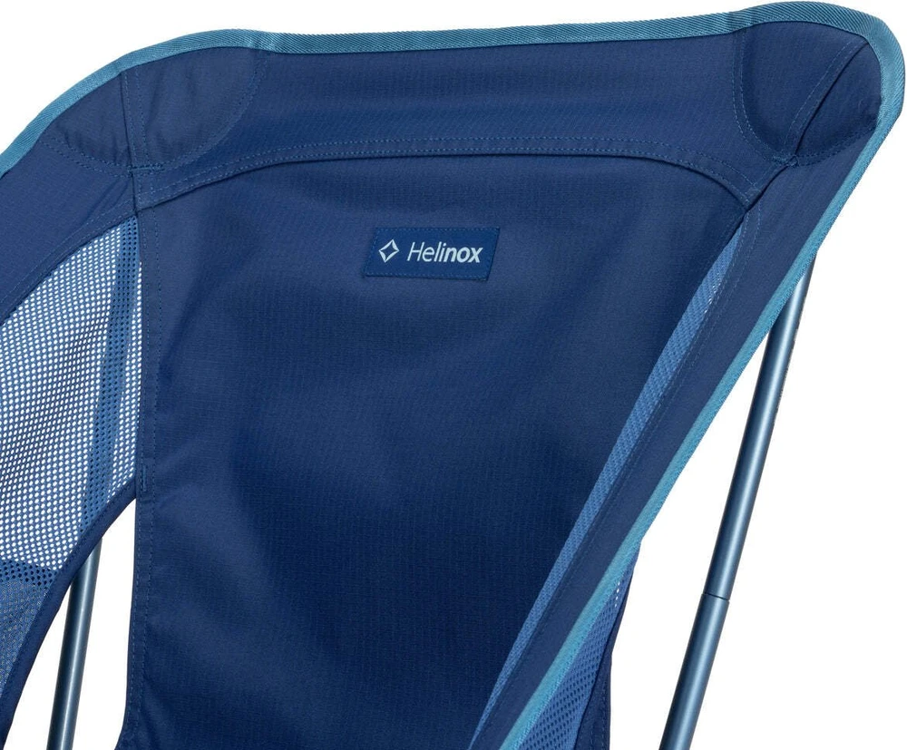 Carruzzo Helinox Chair One (RE) Turistinė kėdė 4 kojos Juoda, Mėlyna