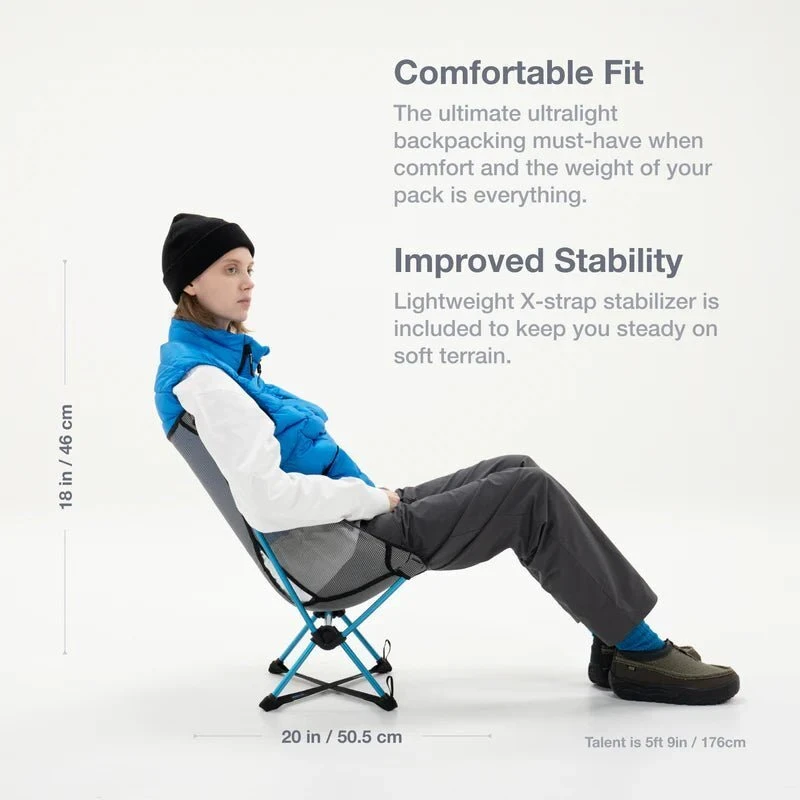 Turistinė kėdė Helinox Chair Zero LT - Žydra
