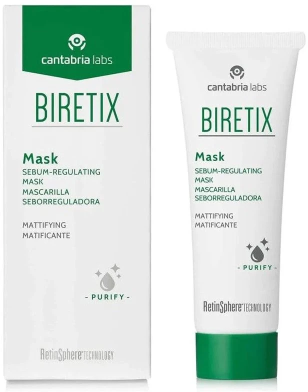 Heliocare Cantabria Labs, Biretix, Sebum-Regulating, Kremas Mask, For Face, 25 g For Women