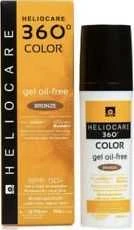 "Heliocare 360º Color Gel Oil-Free Spf50 Bronze" apsauga nuo saulės su bronziniu atspalviu 50ml
