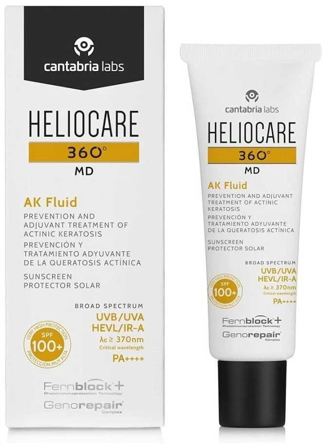 Cantabria Labs „Heliocare“ apsauginis veido kremas nuo saulės „Heliocare 360 Md Ak Fluid“ 50 ml