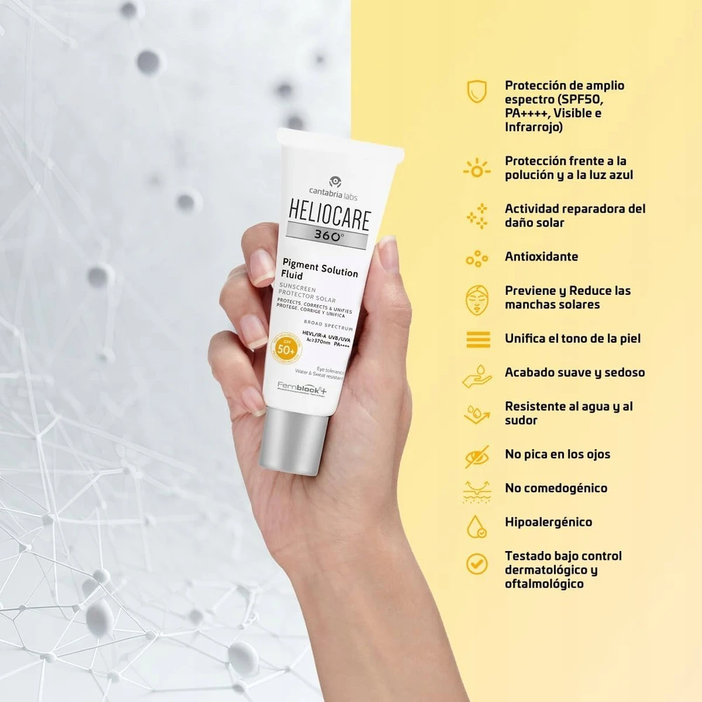 HELIOCARE 360 Pigment Solution fluidas SPF 50+, 50 ml