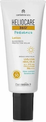 Heliocare 360° Pediatrics SPF50 Apsauginis losjonas vaikams nuo saulės, 200 ml