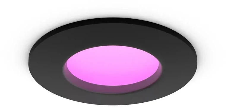 Philips Hue Slim Downlight LED Einbauleuchte juodas