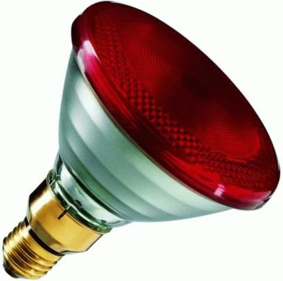 Helios Ruby infraraudonųjų spindulių šildytuvas 175W 230V E27 PAR38RB 500K (PRO-2186)