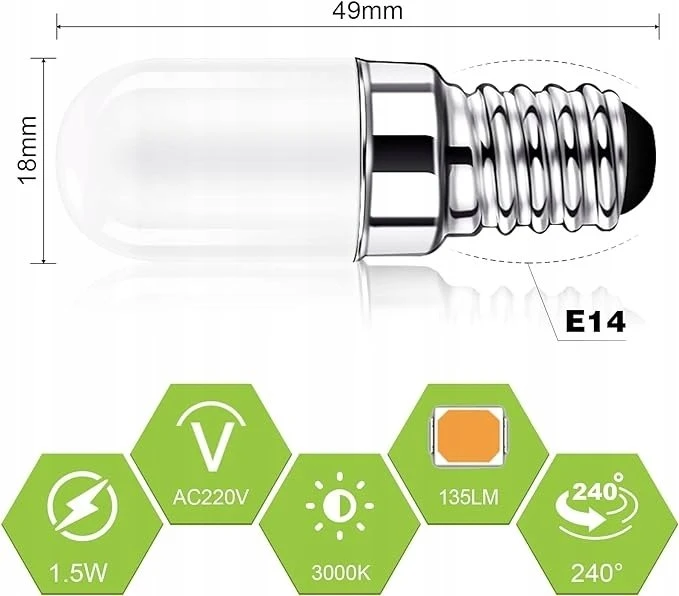 Helios LED MINI 230V 3W E14 S18 3000K
