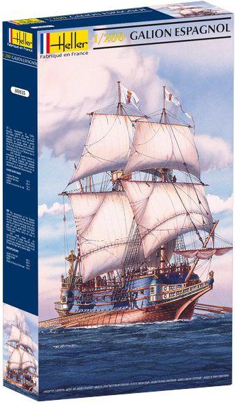 Surenkamas galeono modelis 1/200 Heller 80835