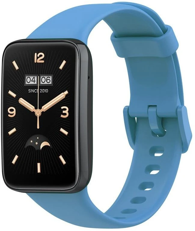 Telcon SILIKONINIS DIRŽELIS MI BAND 7 PRO/ M7 PRO (1). ŠVIESIAI MĖLYNAS